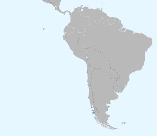 Map Latin America